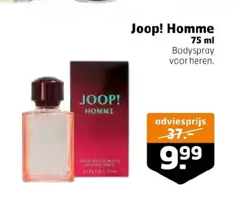 Trekpleister Joop! Homme 75 ml aanbieding