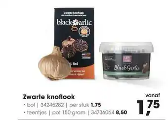 HANOS Zwarte knoflook aanbieding