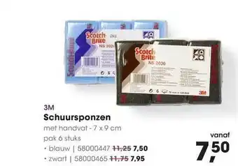 HANOS 3m schuursponzen aanbieding