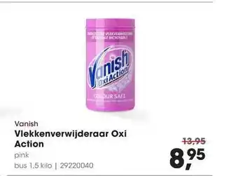 HANOS Vanish vlekkenverwijderaar oxi action aanbieding