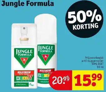 Kruidvat Jungle Formula 50 ml aanbieding