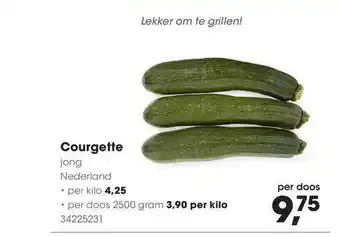 HANOS Courgette 2500 gram aanbieding