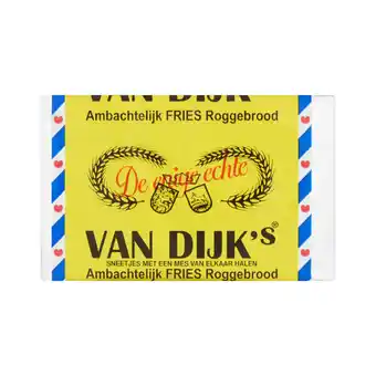 Jumbo Van dijk's - ambachtelijk fries roggebrood - 10 plakjes aanbieding