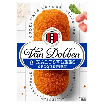 Jumbo Van dobben kalfsvlees croquetten 6 x 80g aanbieding