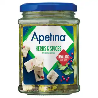 Jumbo Apetina witte kaasblokjes in olie 45+ 265g aanbieding