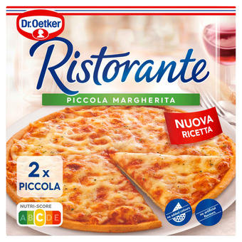 Jumbo Dr. oetker ristorante pizza piccola margherita 2-pack 270g aanbieding
