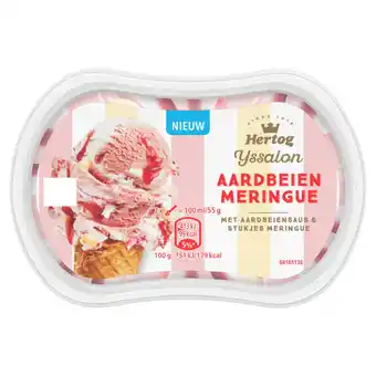 Jumbo Hertog mini ijssalon aardbeien meringue 200ml aanbieding