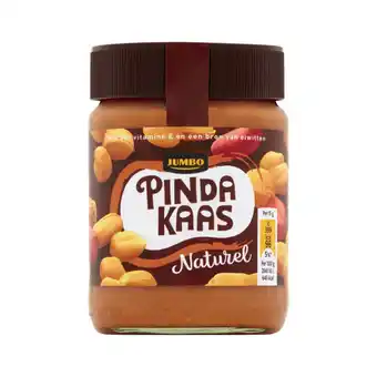 Jumbo Jumbo pindakaas naturel 350g aanbieding