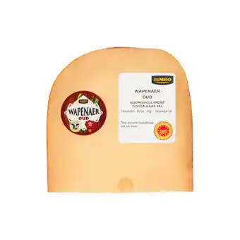 Jumbo Wapenaer oud noord hollandse gouda-kaas 48+ ca. 450g aanbieding