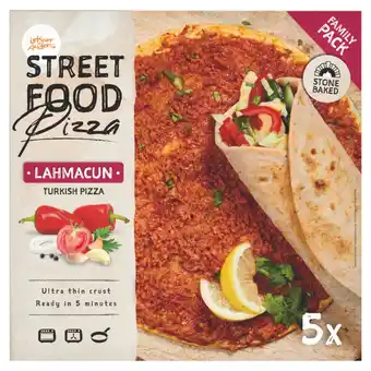 Jumbo Lekker & anders lahmacun turkish pizza family pack 5 x 180g aanbieding