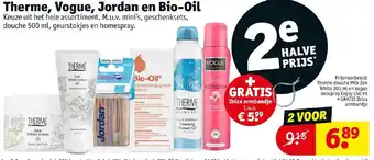 Kruidvat Therme, Vogue, Jordan en Bio-Oil aanbieding