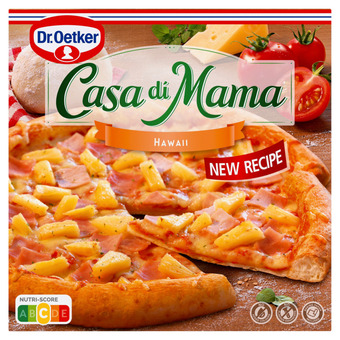 Jumbo Dr. oetker casa di mama pizza hawaii 410g aanbieding