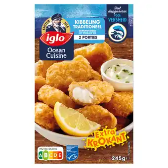 Jumbo Iglo kibbeling 2 porties 245g aanbieding