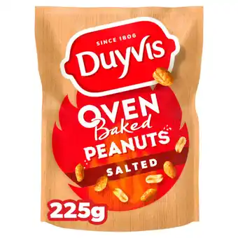 Jumbo Duyvis oven baked pinda's original 225gr aanbieding