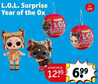 Kruidvat L.O.L. Surprise Year of the Ox aanbieding