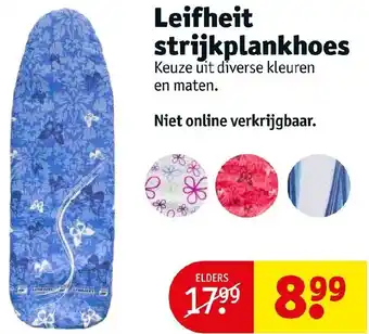 Kruidvat Leifheit strijkplankhoes aanbieding