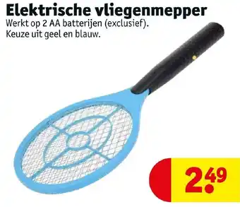 Kruidvat Elektrische vliegenmepper aanbieding