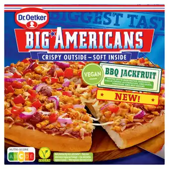 Jumbo Dr. oetker big americans vegan pizza bbq jackfruit 460g aanbieding