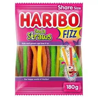 Jumbo Haribo soda straws f!zz aanbieding