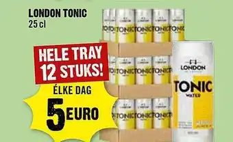 Dirck 3 London tonic aanbieding