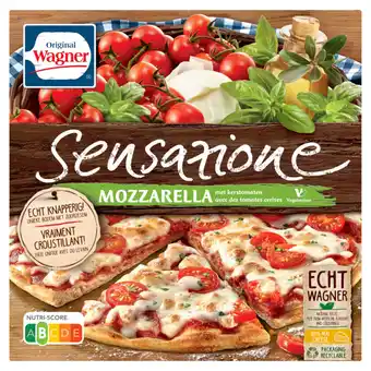 Jumbo Wagner sensazione pizza mozzarella tomaat 350g aanbieding