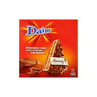 Jumbo Almondy daim - chocolade cake crunchy karamel - 400g aanbieding