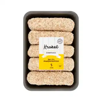 Jumbo Ambachtelijke snacks kroket stoofvlees 5 stuks aanbieding