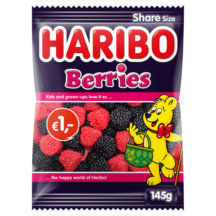 Haribo berries 145g aanbieding bij Jumbo