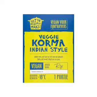 Jumbo Uit de keuken van maass veggie korma indian style 380g aanbieding