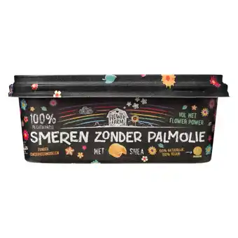 Jumbo The flower farm smeren zonder palmolie 225g aanbieding