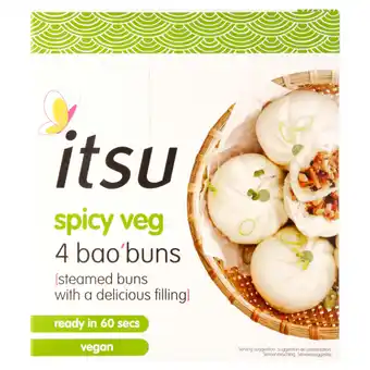 Jumbo Itsu spicy veg bao'buns 4 stuks aanbieding