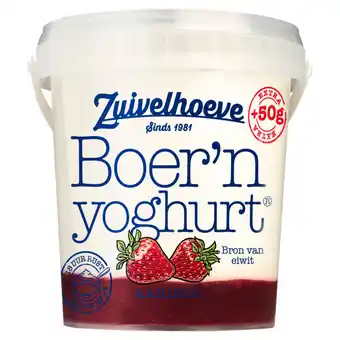 Jumbo Boer'n yoghurt® aardbei 850g aanbieding