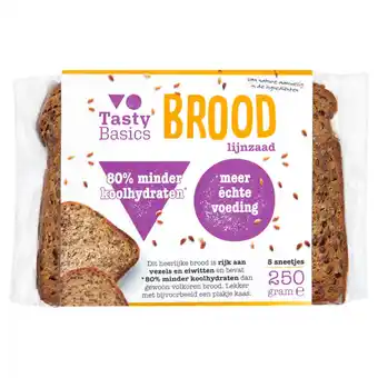 Jumbo Tastybasics brood lijnzaad 5 stuks 250g aanbieding