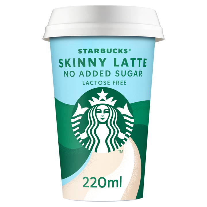 Starbucks skinny latte lactose free 220ml aanbieding bij Jumbo