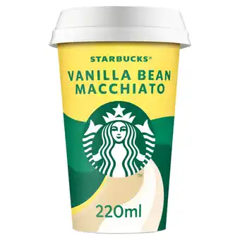 Jumbo Starbucks vanilla bean macchiato 220ml aanbieding