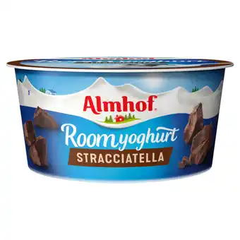 Jumbo Almhof roomyoghurt stracciatella 150g aanbieding