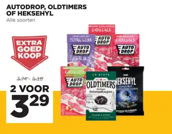 Jumbo Autodrop, Oldtimers of Heksehyl aanbieding