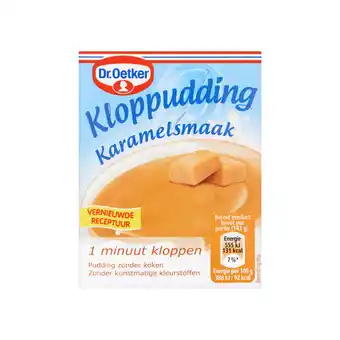 Jumbo Dr. oetker kloppudding karamel 74g aanbieding