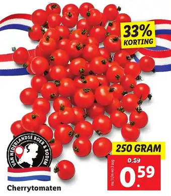 Lidl Cherrytomaten 250 g aanbieding