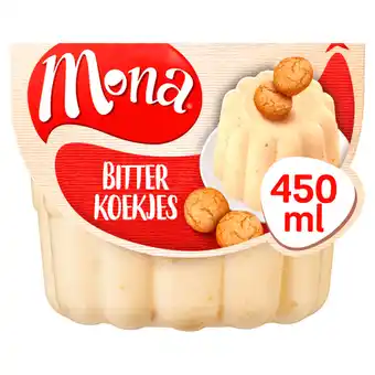 Jumbo Mona bitterkoekjespudding 450ml aanbieding