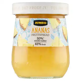 Jumbo Jumbo ananas fruitspread 290g aanbieding