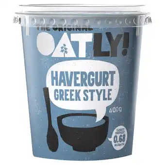 Jumbo Oatly havergurt greek style 400g aanbieding