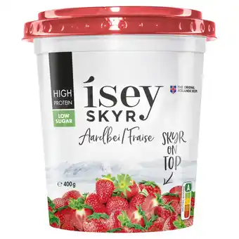 Jumbo Ísey skyr on top aardbei  400g aanbieding