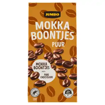 Jumbo Jumbo mokka boontjes puur 125g aanbieding