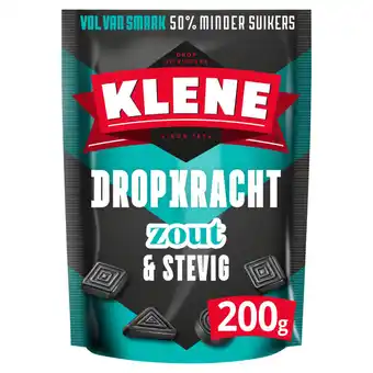 Jumbo Klene dropkracht zout zoute drop zak 200 gram aanbieding