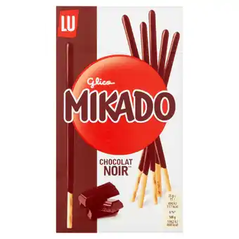 Jumbo Lu glico mikado pure chocolade 75g aanbieding