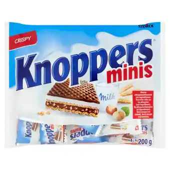 Jumbo Knoppers wafel mini's 200g aanbieding