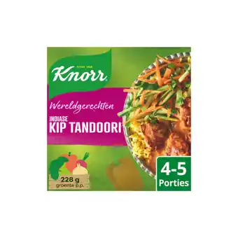 Jumbo Knorr wereldgerechten maaltijdpakket indiase kip tandoori xxl 478gr aanbieding