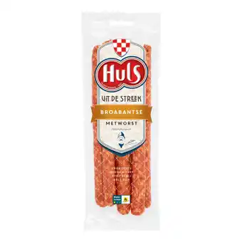 Jumbo Huls broabantse metworst 175g aanbieding