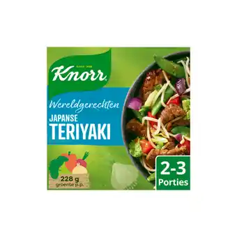 Jumbo Knorr wereldgerechten maaltijdpakket japanse teriyaki 317gr aanbieding